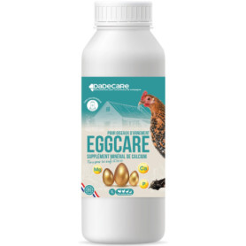 DADECARE Eggcare Calcium pour Oiseaux 1 l avec minéraux et vitamines – Œufs sains et coquilles résistantes – Fortifie Les os – C