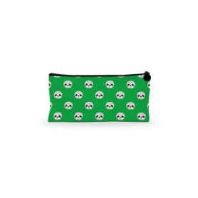 Bonamaison Imprimé Numériquement Pochette à Crayon en Toile avec Fermeture à Glissière, Trousse, Boîtier Crayon, Sac à Stylo pou