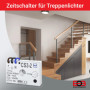 Elektrobock CS3-2 Relais pour éclairage d'escalier encastré Blanc