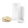 Tescoma 896966, 4Food, Conteneurs alimentaires, Conteneurs pour Gallette, Conteneur pour Tranches Biscuit Rondes, Plastique