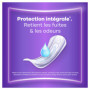 Always Discreet Serviettes Pour Fuites Urinaires Femmes Long, Protection intégrale, Discrétion, 48 Serviettes