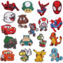 Patch Thermocollant Enfant 18pcs Ecusson Thermocollant Enfant Garcon Spiderman Patch Thermocollant Vetement pour T-Shirt Jeans V