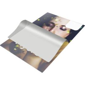 Pochette de Plastification Albyco A4 | Feuille de Plastification | Brillante | Par 10 Paquets de 100 Pièces | Épaisseur 2x80 | (