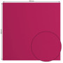 Florence Papier Cartonné Rose Lisse - 30,5 x 30,5 cm - Blackberry - 20 feuilles - 216 g/m² - Papier pour Scrapbooking, Carterie,