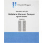 Lame de rechange en gel - Raclette à vide - 2 pièces - Élimine également la peinture.