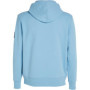 Calvin Klein Jeans Homme Sweat à Capuche Badge avec Capuche, Bleu (Dusk Blue), XXS