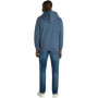 Calvin Klein Jeans SEASONAL MONOLOGO REGULAR HOODIE Sweat à capuche Homme, Bleu (Blue Coast), XS