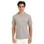 Calvin Klein Badge Regular Tee J30J323484 T-Shirt S/S, Grey (Rock Ridge), XXL Men's