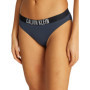 Calvin Klein Bas de Bikini Femme Bikini Slip, Bleu (India Ink), L