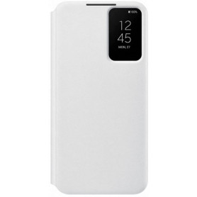 Samsung Smart Clear View Cover (EE) Blanc EF-ZS906CWEGEE pour Galaxy S22+ S906