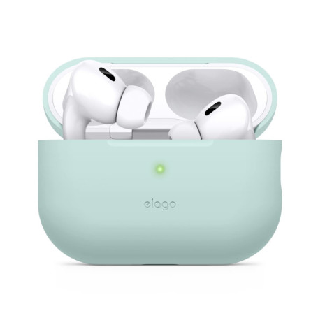 elago Coque en Silicone Compatible avec Apple AirPods Pro 2ème Génération Étui, Etui Housse de Protection, LED Frontale Visible,