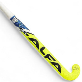 A L F A Ax5 Hockey Stick Bâton Unisexe, Jaune Fluo, 36.5 inches