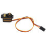 EMAX ES08MA II 12g / 1.8kg / 10 Secondes Servo à Engrenages en métal pour Ailes Fixes, 450 hélicoptères, Robots, Mini Servo anal