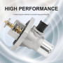 Attisfiera 71770832 Thermostat de liquide de refroidissement avec joint de boîtier 2 pôles avant gauche pour Cruze Orlando Astra