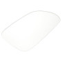 Konuooer Rétroviseur chauffant pour Polo 9N 2005-2009, Verre rétroviseur extérieur en verre asphérique miroir rétroviseur compat