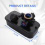 FanPaYY Carburateur et Réservoir pour Briggs and Stratton avec bougies, ressorts, filtre à air, poire d'amorçage 795469 794147 4