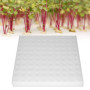 Éponge Hydroponique - 100 Pièces pour Plantation dans Un Outil de Jardinage à Effet de Serre - Semis pour la Culture de Petits B