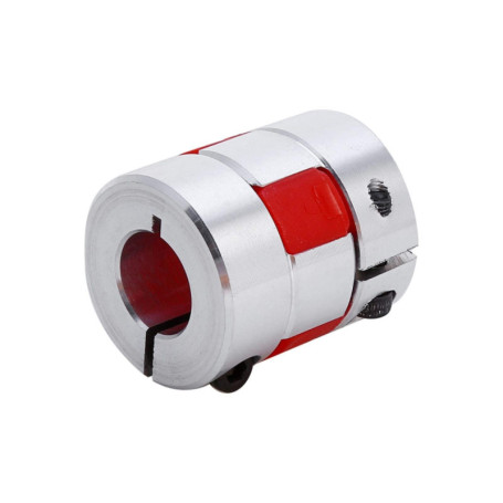 Accouplement d'arbre, couplage d'arbre de prune Flexible de 8 mm x 12 mm coupleur d'encodeur de moteur pas à pas CNC pour imprim