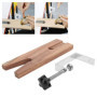 Bijoutiers Bench Pin Clamp Pince à anneau en bois Fabrication de bijoux Étau Établi en bois Bijoutiers faisant des outils de tra
