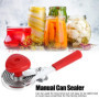Machine à sertir de haute qualité, scelleuse manuelle de boîtes de conserve pour petits outils de cuisine, bocaux en verre à sce