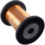 Fil de Cuivre Emaillé, 0.1mm 500g Cuivre Emaillé Fil Electromagnétique Inductance Bobine Utilisée pour les Transformateurs Induc