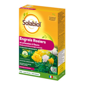 SOLABIOL Engrais Rosiers Et Arbustes A Fleurs | 750g | Nutrition Longue Durée | Fertilisation Douce Et Régulière SOROSY750
