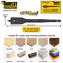 1 x SabreCut SCRIW20_1 20 mm x 152 mm Mèche plate en bois compatible avec Bosch Dewalt Makita Milwaukee et bien d'autres