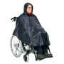 HeRo24 - Poncho de pluie pour le fauteuil roulant, ainsi que pour le vélo ou comme protection contre la pluie