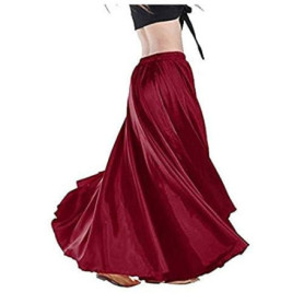 Jupe à Roue entière Costume de Danse du Ventre Swing Costume de Ventre Robe de Danse Vêtements de Bal pour Femme Danseur Profess