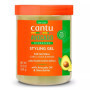 CANTU - Gel coiffant hydratant à l'avocat sans alcool - Femme - 524 g - Définition forte et nutrition sans effet cartonné