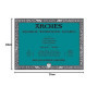 ARCHES Aquarelle - Bloc 10 feuilles 23x31 collé 4 côtés - 640g/m² - grain satiné, blanc naturel, 4 bords francs