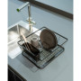 WENKO Égouttoir à Vaisselle Drip | Egouttoir évier Moderne | Accessoires Cuisine | Bac d'égouttage Amovible | Nettoyage Facile |