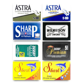 Astra Shark Derby GiIIette Permasharp - 40 Lames de Rasage