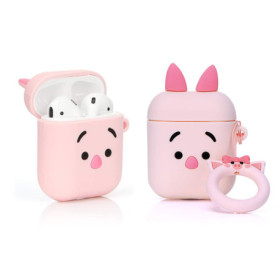 ZAHIUS Airpods Silicone Case Funny Cover Compatible pour Apple Airpods 1 & 2 [Motif de Dessin Animé 3D] Cadeau pour Fille Garçon