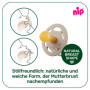 nip® Cherry Sucettes Nuit Natural Rubber 0-6 meses, lot de 4, made in Germany