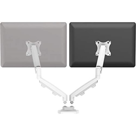 Fellowes 9683801 EPPA Bras d'écran Set Double Blanc 39 jusqu'à 16 kg