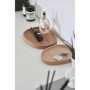 anaan Pebble Assiette en Bois Lot 2 Plat Tablette Plateau de Service pour apéritif Desserts Écologique Rond Décoration Design