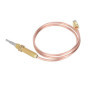 Kit de thermocouple à gaz avec embout M8 x 1 et écrou, brûleur à gaz, sonde thermocouple, pour cheminée, barbecue
