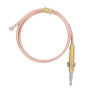 Kit de thermocouple à gaz avec embout M8 x 1 et écrou, brûleur à gaz, sonde thermocouple, pour cheminée, barbecue