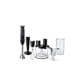 Braun MQ 5277BK Mixeur plongeant MultiQuick 5 Vario avec pied mélangeur en acier inoxydable, 1000 W, avec kit d'accessoires 4 pi