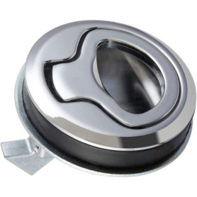 POFET Verrou de porte de placard, boîte aux lettres, tiroir, armoire, camping-car, camping-car, chrome, S 38 mm