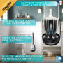 Brosse WC en Silicone & Support Mural | JaMoonLBV JmL® Marque Française | Nettoyage Hygiénique Facile | Balai de Toilette | Bala