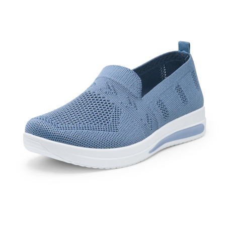 Alexis Leroy Baskets Mode Femme Chaussures Baskets en Maille pour Femme sans Lacets - Chaussures de Fitness