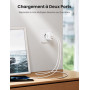 UGREEN Chargeur Secteur USB 2 Ports 17W 3.4A avec Technologie Intelligente Compatible avec Liseuses Tablettes iPad iPhone TV Sti