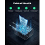 UGREEN Chargeur Secteur USB 2 Ports 17W 3.4A avec Technologie Intelligente Compatible avec Liseuses Tablettes iPad iPhone TV Sti