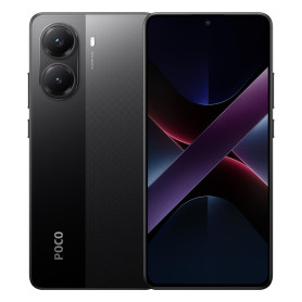XIAOMI Smartphone POCO X7 Pro, 12 Go + 256 Go, Noir, IP68, fonctionnalités IA, Batterie 6000 mAh, HyperCharge 90 W, caméra Princ