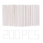 Shirene Baton Pop Cake,200 Pièces Batonnet Pop Cake 10cm Sucette Baton Sucette Pop Cake Bâtonnets en Papier pour Gâteaux pour Fa