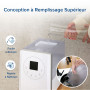 Levoit Humidificateur d'Air 6L Haut Remplissage, Intelligent WiFi Froid pour Bébé, 26dB Ultrasonique Silencieux, Jusqu'à 60 H po