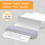 Dulynva 200 Feuilles Papier Thermique A4 Imprimante Séchage Rapide Compatible avec les Imprimantes Thermiques A4 pour Fichiers, 