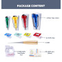 Kit de Ruban à Coudre avec Pointe de Couture pour la Maison. Fabricant de Ruban Bias Pratique. Outils et Accessoires pour Coutur